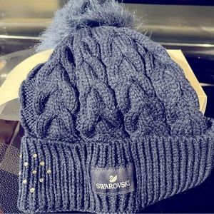 BNWT Swarovski toque, brand new in box.